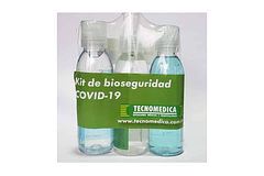 KIT HIGIENE PERSONAL JABON ANTIBACTERIAL / GEL / ALCOHOL / GUANTES