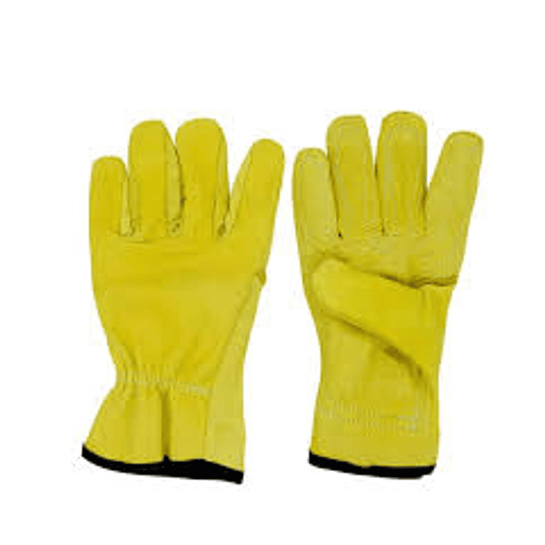 Guante Carnaza Reforzado Baqueta Corto