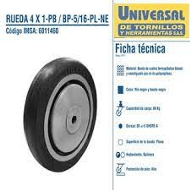 Rueda Imsa #122 Sola 3 Pb 1