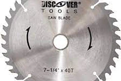 Disco Sierra Circular Discover 7 1/4 X 40 Dientes