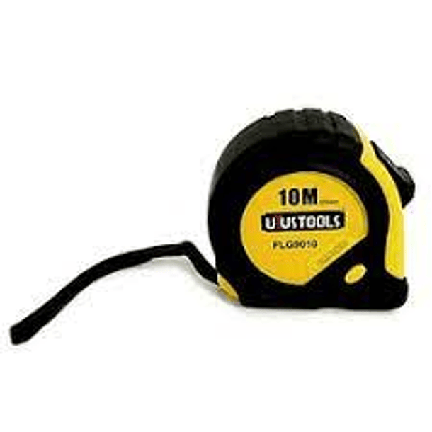 FLEXOMETRO UYUSTOOLS ENCAUCHETADO 10M X 25MM FLG9010
