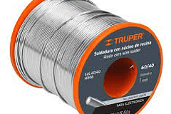 SOLDADURA ESTAÑO GRUESA 60 X 40 TRUPER 14366
