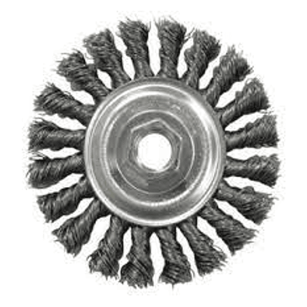 GRATA CIRCULAR TRENZADA MAKROS MULTI-EJE 1/4 X 7 GMK 0080