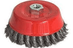 GRATA COPA TRENZADA MAKROS 5/8/14MM X 5 MULTI-EJE CON ANILLO GMK 0140