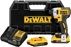 ATORNILLADOR DEWALT HEX. 1/4 BRUSHLESS + 2 BATERIAS XR