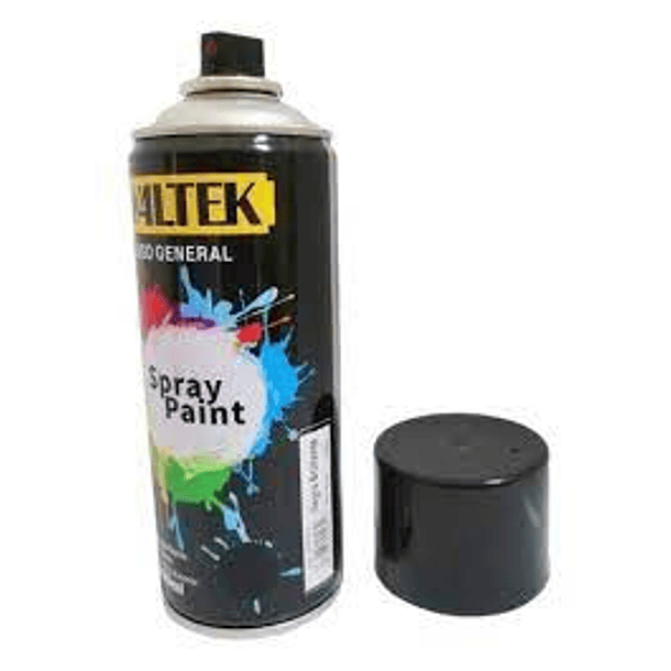 Aerosol Waltek Negro Brillante - 