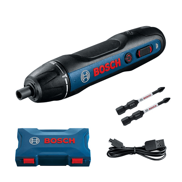 PROMO BOSCH ATORNILLADOR INALAMBRICO BOSCH GO 3,6V + MOTO TOOL STYLO + ACCESORIOS 1
