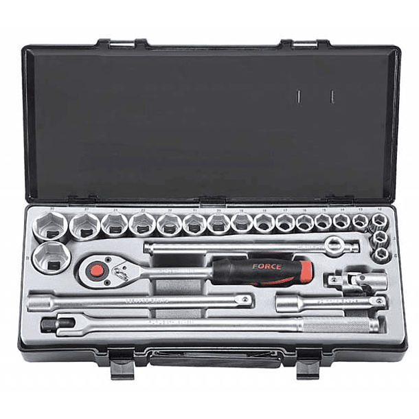 Jgo Copas Force Cuad 1/2 24pcs 6pt 10-32mm Ref4243-5 