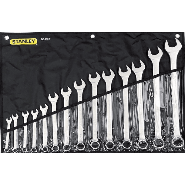 JGO LLAVES MIXTAS STANLEY 10 - 32 14 PZAS 86-082 1