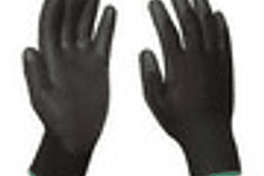 Guante Superior Nylon Negro C/capa Poliuretano Negro Tall 7