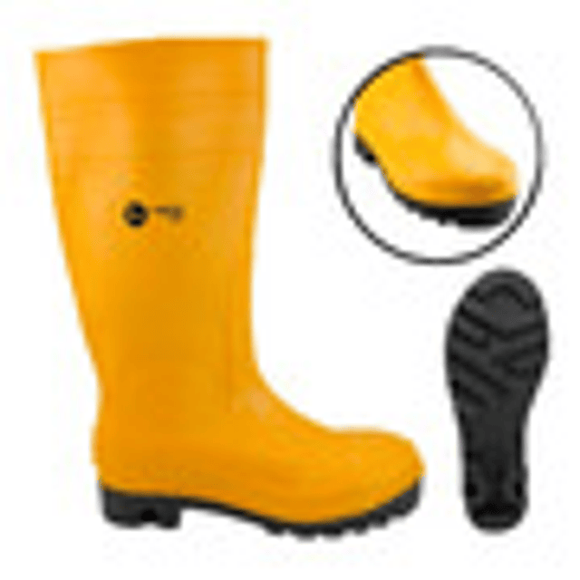 Botas de caucho amarillas – COMERCIAL PURUHA
