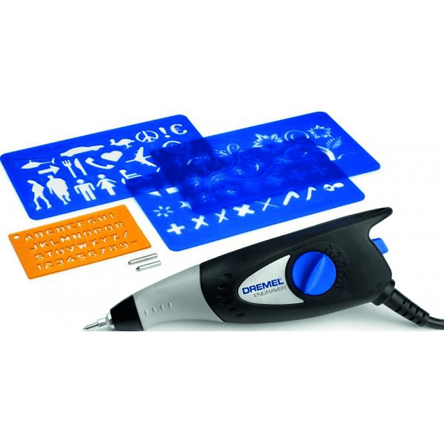 Dremel Engraver Lápiz Grabador Eléctrico Promocional con 5 Accesorios + Caja Metálica