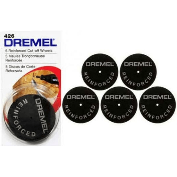 Kit Dremel Discos De Corte Metal Motor Tool 1 1/4 5pzs 426