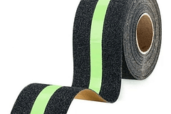 CINTA  ANTIDESLIZANTE FRANJA REFLECTIVA FOTO LUMINISCENTE 2 X 20M