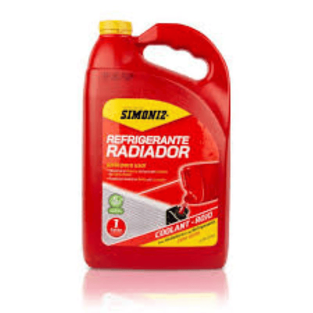 REFRIGERANTE SIMONIZ RADIADOR 1GL ROJO 108189