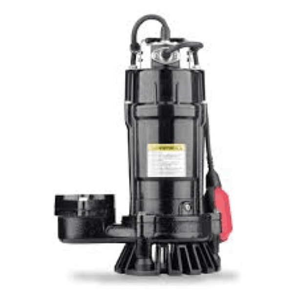 ELECTROBOMBA EVANS AGUA SOLIDOS 110V C/FLOTADOR 1HP 2450RPM 3