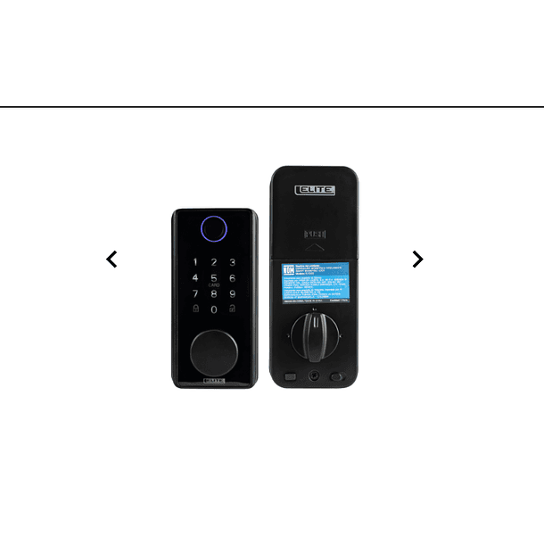 CERRADURA INTELIGENTE ELITE LOCK SL5000 DE SOBREPONER PUERTAS 8CM AUELSL5000 2
