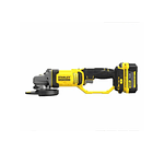 PULIDORA INALAMBRICA STANLEY 4 1/2 20V SCG400M2K-B3 2