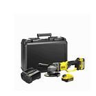 PULIDORA INALAMBRICA STANLEY 4 1/2 20V SCG400M2K-B3 1