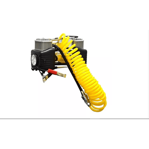 COMPRESOR UYUSTOOLS MINI DOBLE PISTON CMM300U 2