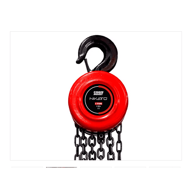 DIFERENCIAL DE CADENA  NIKATO 5 TON X 3MT NIK-CH1005 2