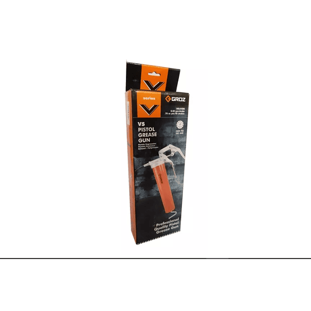 ENGRASADORA MANUAL PICO RIGIDO 1 LIB 5000 PSI -C.NARANJA V5R/N GROZ IMPORTADO     3