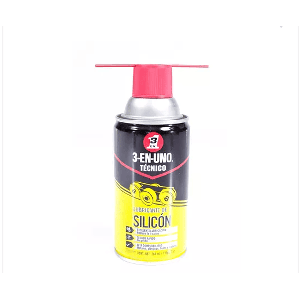 LUBRICANTE 3 EN 1 AEROSOL SILICONA 7 OZ /198GR/284ML 6440311 2