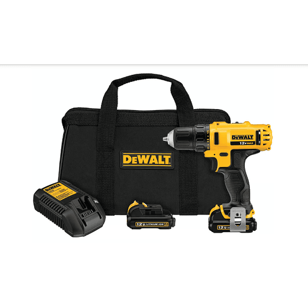 PROMO TALADRO ATORNILLADOR DEWALT 3/8