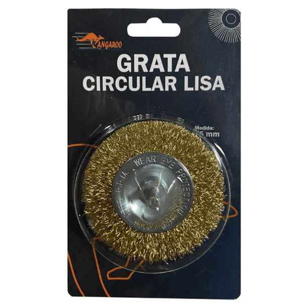 GRATA CIRCULAR LISA KANGAROO BRONCE C/ESPIGO 3
