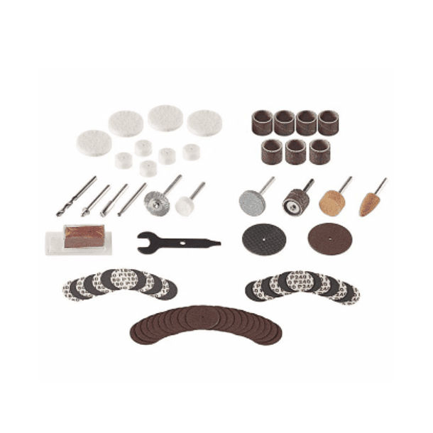 JGO PIEZAS ACCESORIOS MOTOR TOOL DREMEL 75PCS USO GENERAL 26150707AC 2