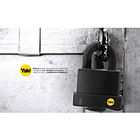 CANDADO YALE INTEMPARIE NEGRO SERIE 163 90MM 0006985 1