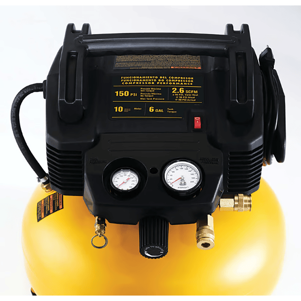 COMPRESOR DEWALT 150PSI D2002M-WK 4