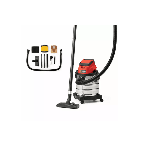 ASPIRADORA EINHELL INAL 20 LTS+ BATERIA+CARGADOR TC-VC 18/20 LI S KIT 2347130  2