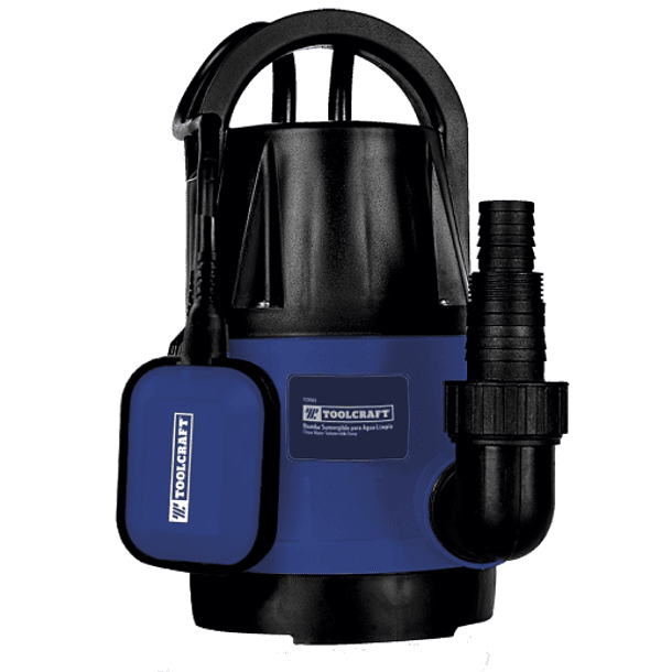 ELECTROMBA SUMERGIBLE TOOLCRAFT 1/2HP AGUA LIMPIA  120V TC3503