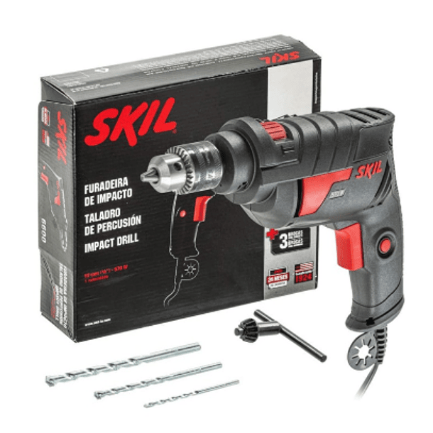 TALADRO SKIL 3/8 PERCUTOR VVR 550W  6604 F012.660.4AA-000 1