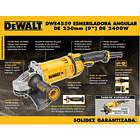 PULIDORA DEWALT 6500RPM 2400W 9