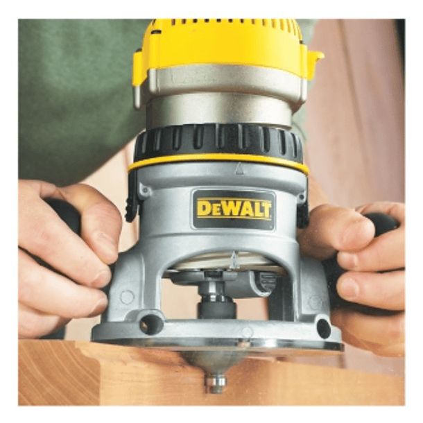 RUTEADORA DEWALT INDUS. VV BASE FIJA 2-1/4HP DW618K 2