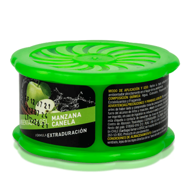 AMBIENTADOR SIMONIZ SHICK 80GRS MANZANA AIR FRESH 2