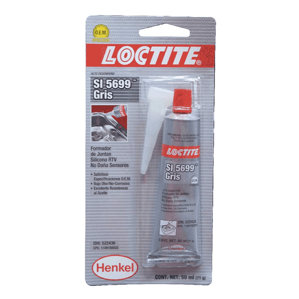 SILICONA LOCTITE ULTRA GREY 50 ML 522436