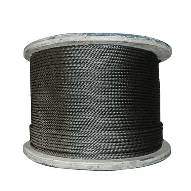 GUALLA 3/8 ALMA DE ACERO ALQUITRANADA X MTS 1