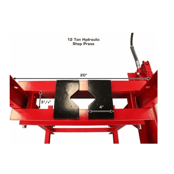 PRENSA HIDRAULICA FERTON 12TN C/MANOMETRO MQP112 3