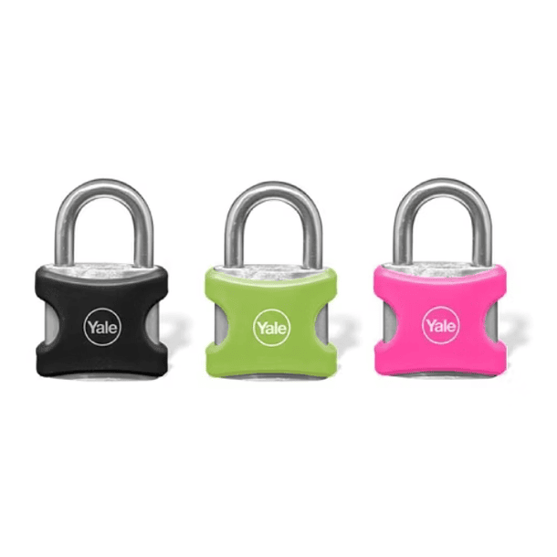 CANDADO YALE ALUMINIO YE3/25 NEGRO 0008855 2