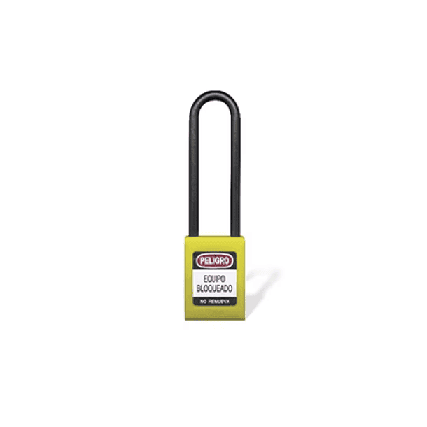 CANDADO YALE BLOQUEO AMARILLO DIELECTRICO 0001176