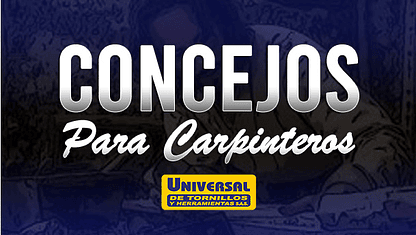 Un sabio carpintero Sigue concejos!