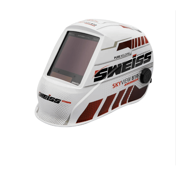 CARETA DE SOLDAR INTELIGENTE SWEISS 180ª AREA VISION 116MMX81MM / 5 SENS./ SOSWC1