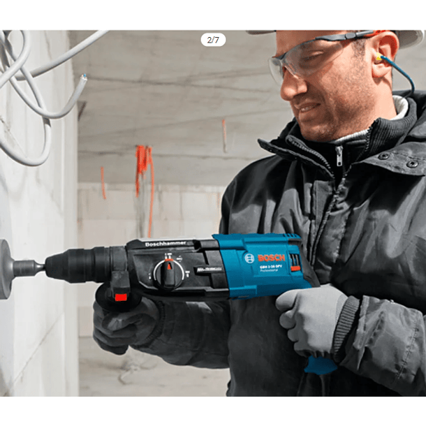 ROTOMARTILLO DEMOLEDOR BOSCH GBH 2-28 D 850W 3,2J  1 MANUAL DE INSTRUCCIONES, 1 L 3