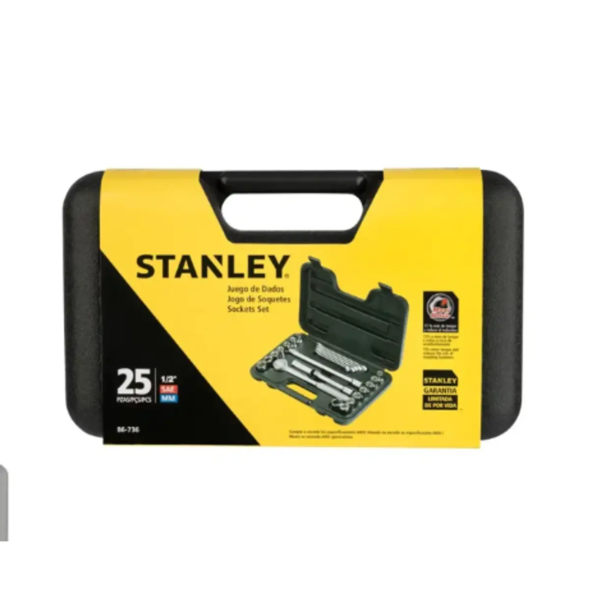Jgo Copas Stanley Cuad 1/2 10-19 3/8-3/4 Llaves 10-14 86736 | Universal ...