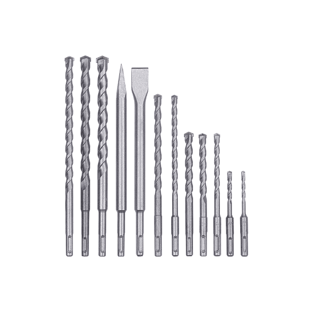 JGO EINHELL BROCAS Y CINCELES SDS PLUS X 12 PZAS 2