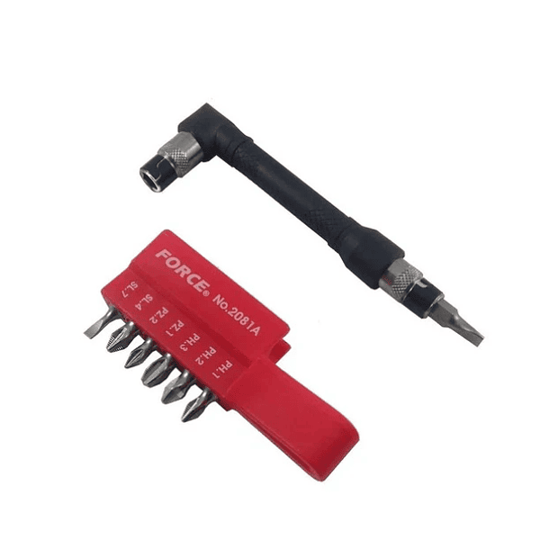 JGO PUNTAS FORCE 8PCS 1/4 RATCHET REF2081A 2