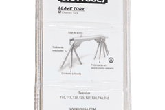 JGO LLAVES TORX UYUSTOOLS 8 PZAS T/NAVAJA T10-T15 YXS801